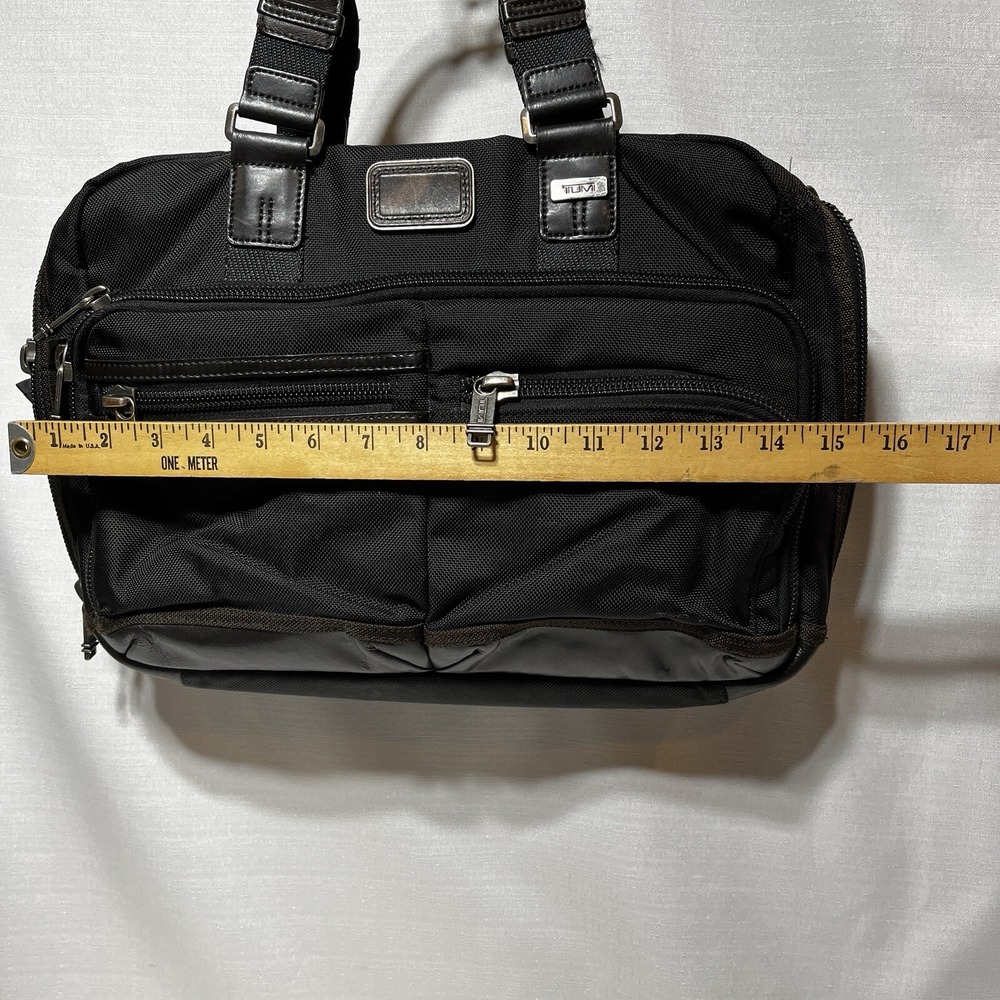 Tumi 2way ALPHA BRAVO business bag black READ - Picture 2 of 16